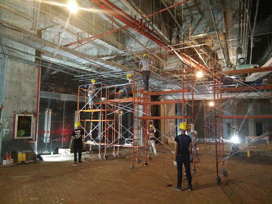 高空作業，安全守護